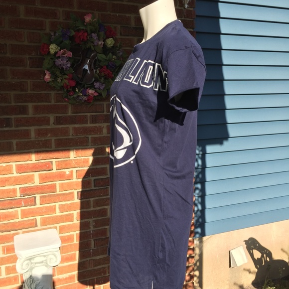 NWT- Pink by VS - Blue Univ. of Penn Tee S… - Picture 3 of 5